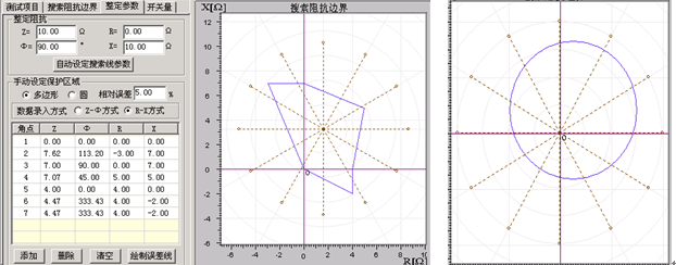微机继电保护测试仪的整定参数